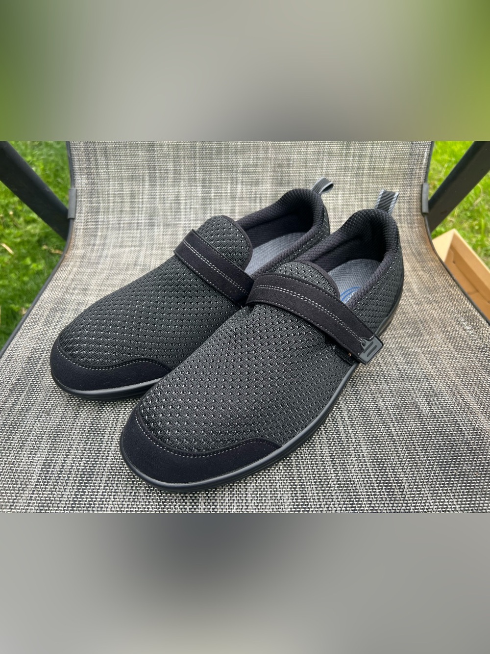 Womans Orthofeet Quincy Orthopedic Slip-On Comfort Sneakers Size 12 New With Box